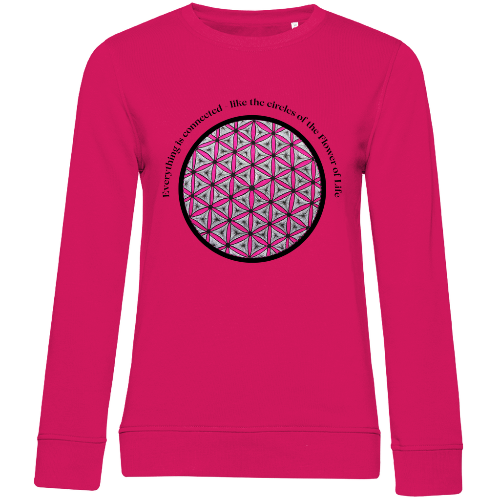 Everything is connected like the circles of the flower of life