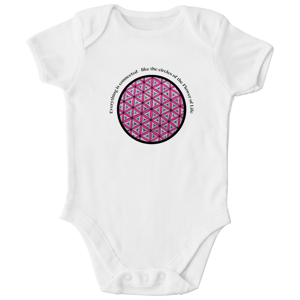 Everything is connected like the circles of the flower of life