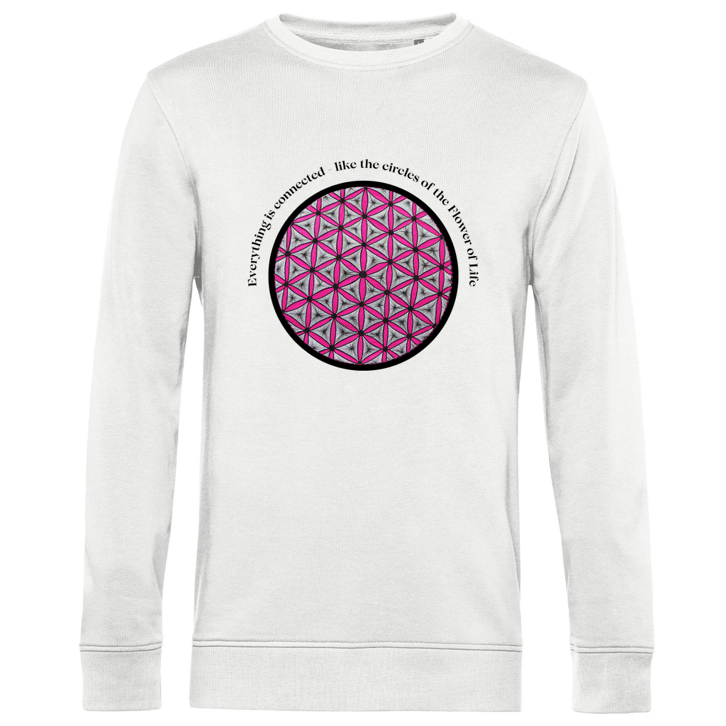 Everything is connected like the circles of the flower of life