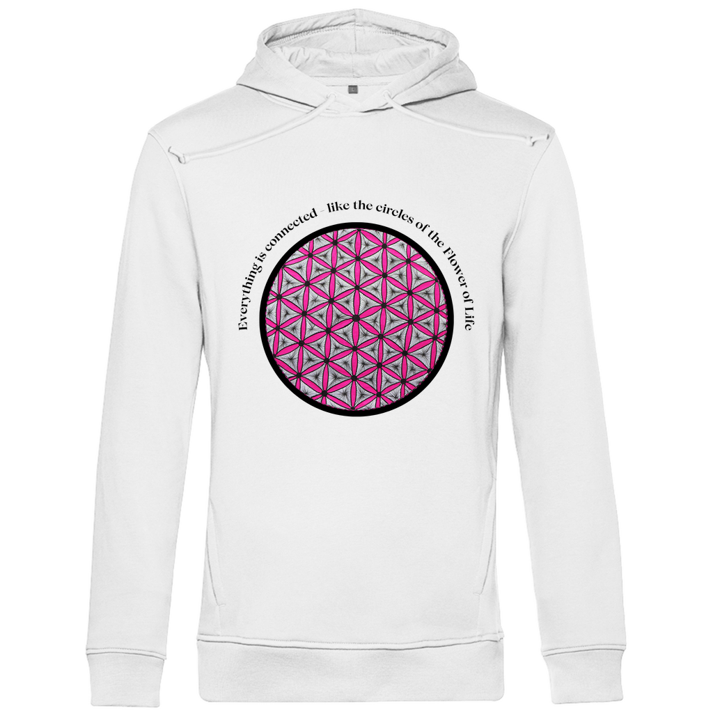 Everything is connected like the circles of the flower of life