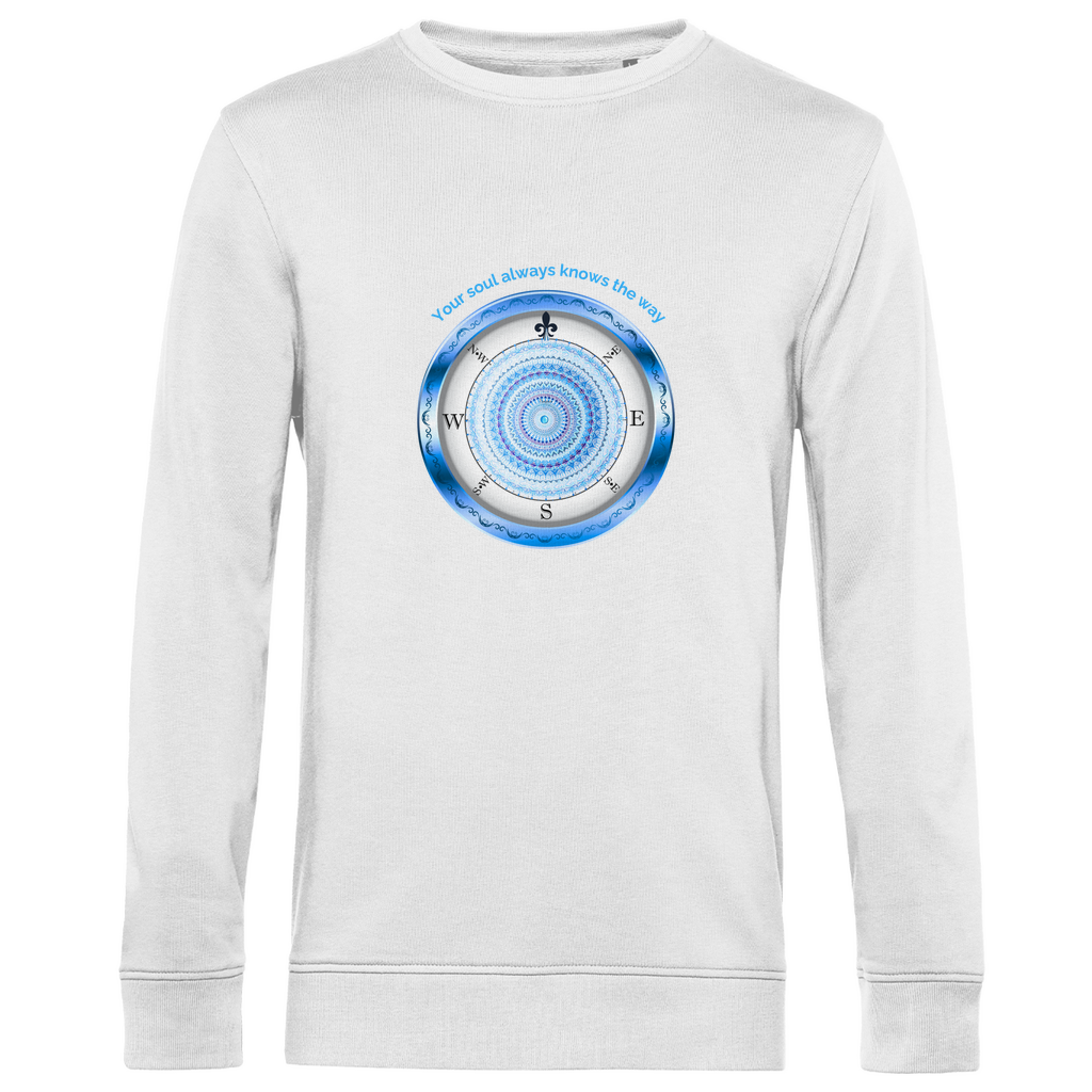 Herren Premium Bio Sweatshirt Your soul always knows the way