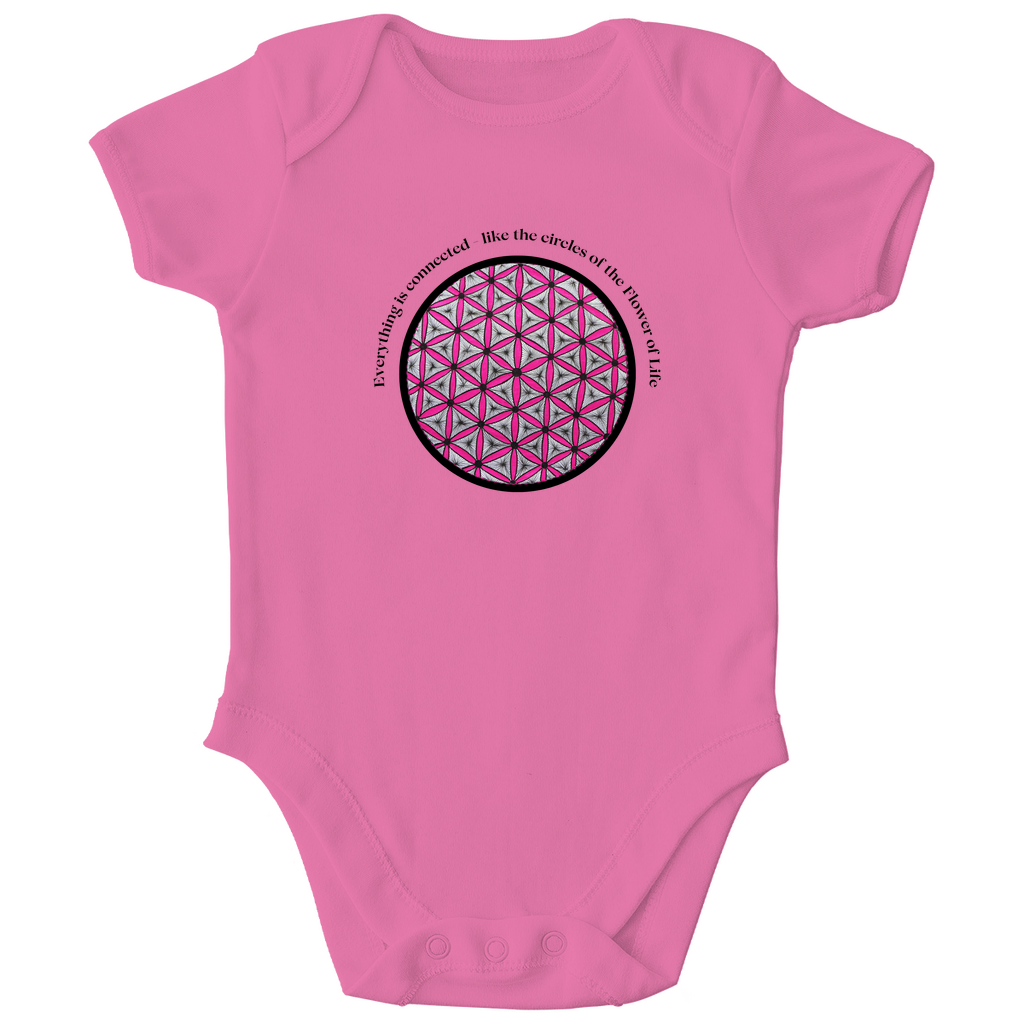 Everything is connected like the circles of the flower of life