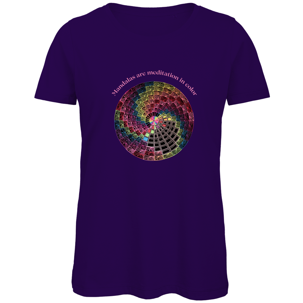 Mandalas are meditation in color