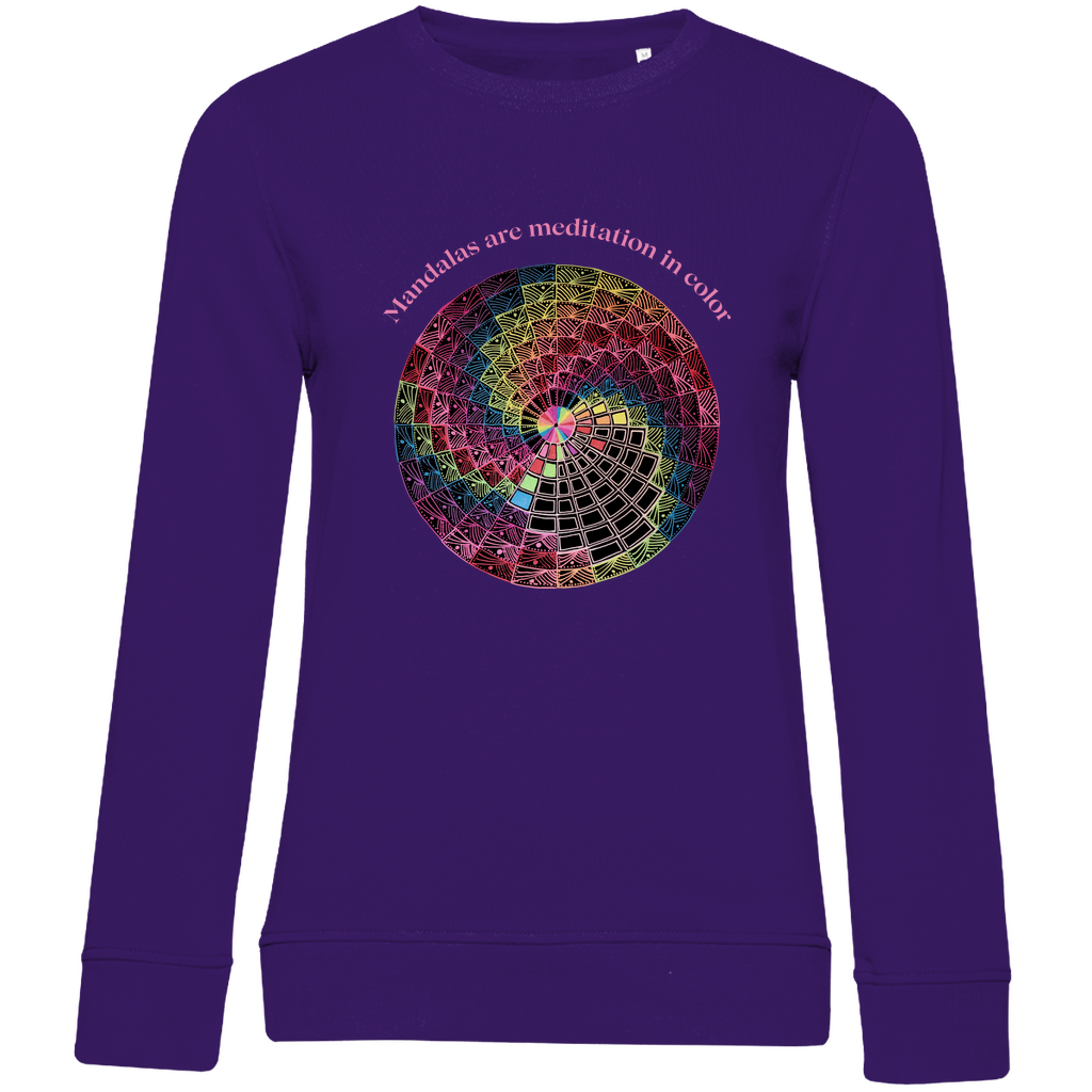 Mandalas are meditation in color