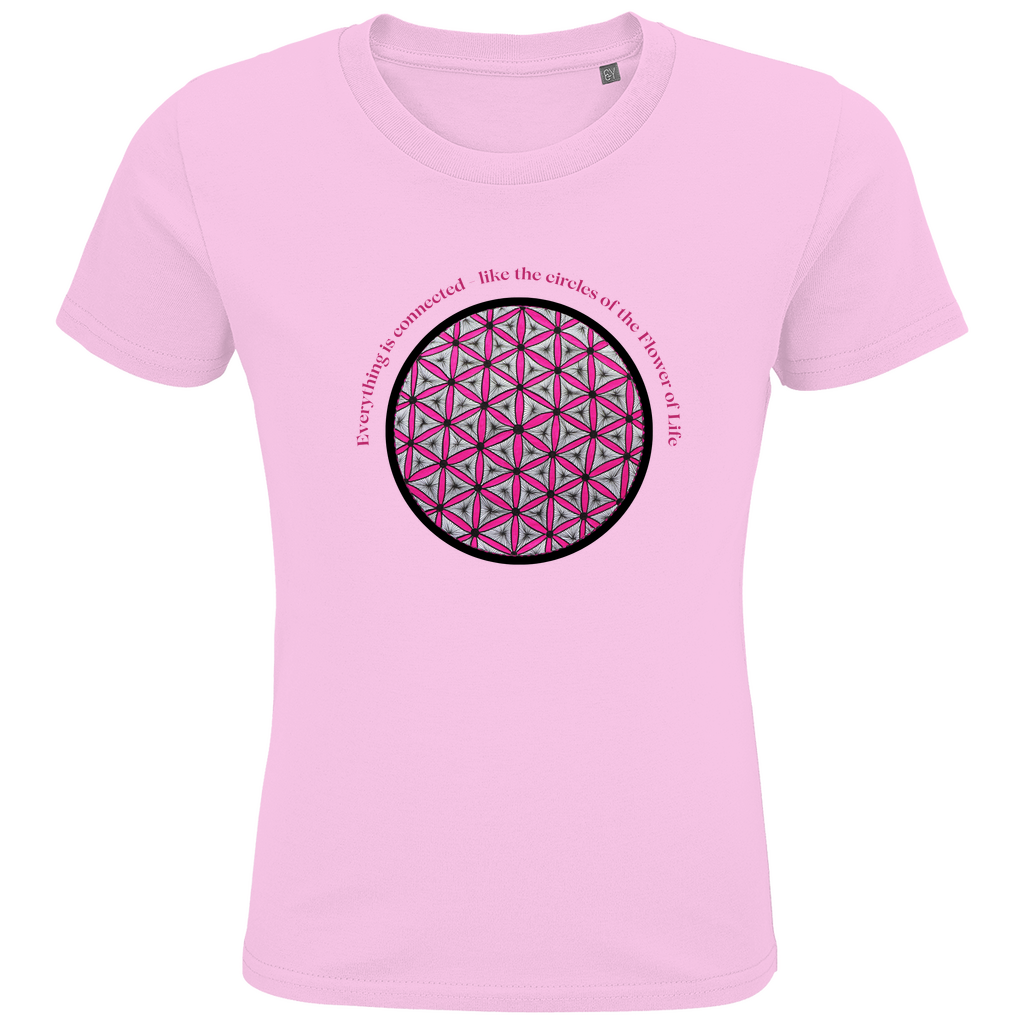Everything is connected like the circles of the flower of life