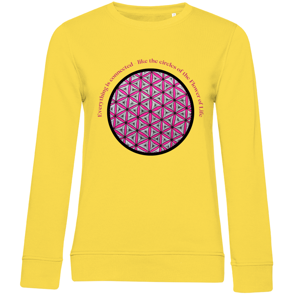 Everything is connected like the circles of the Flower of Life