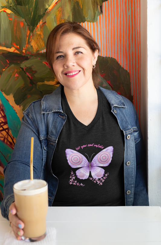 T-Shirt Let your soul unfold