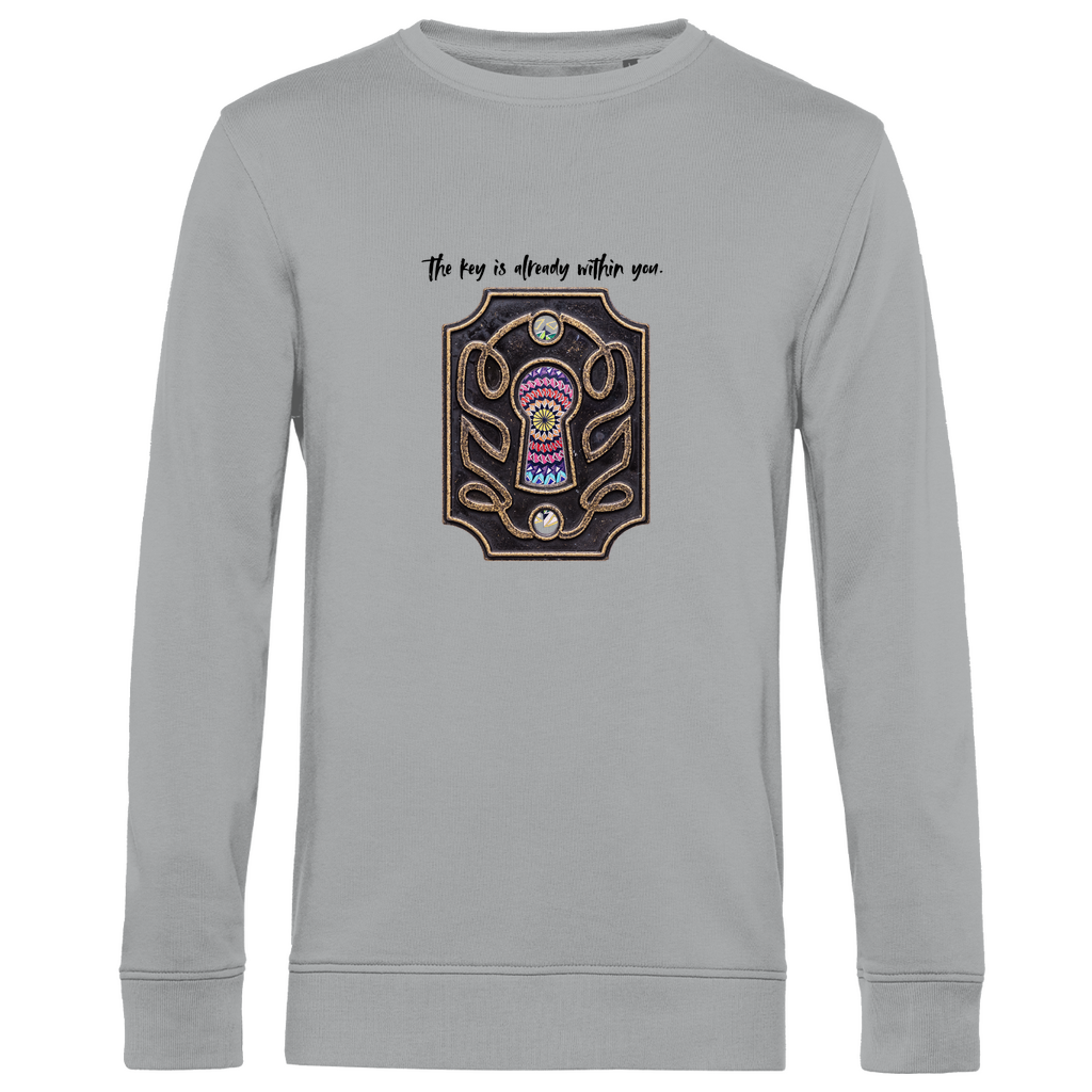 Herren Premium Bio Sweatshirt The key is already within you.