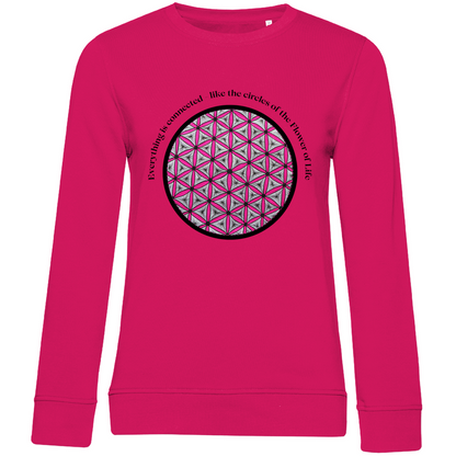Everything is connected like the circles of the flower of life