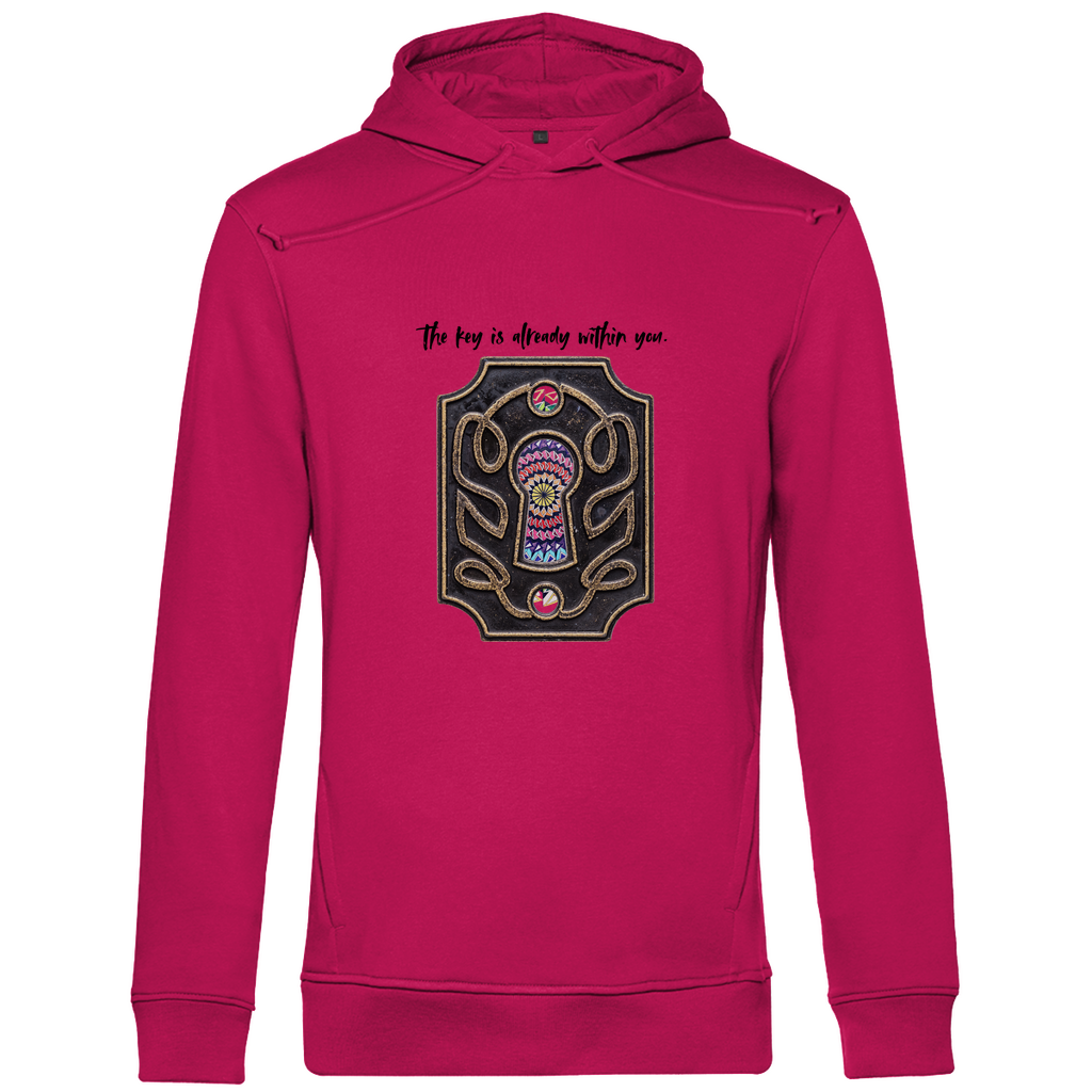 Herren Premium Bio Hoodie The key is already within you.