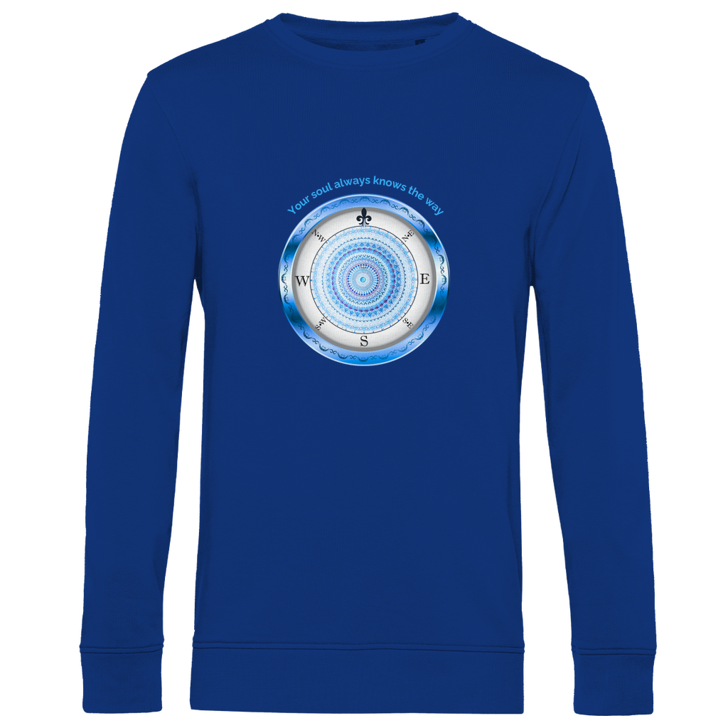 Herren Premium Bio Sweatshirt Your soul always knows the way