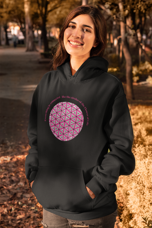 Everything is connected like the circles of the Flower of Life