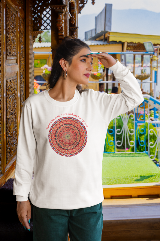 Turn chaos into art and art into peace