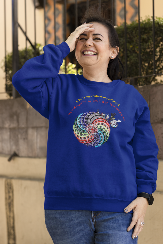 When your chakras are balanced, the soul finds its rhythm and life becomes a dance