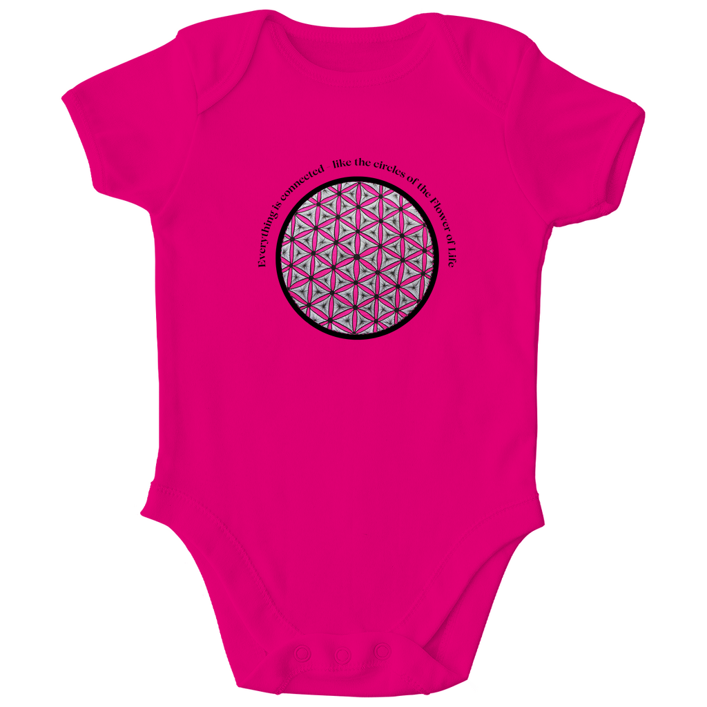 Everything is connected like the circles of the flower of life