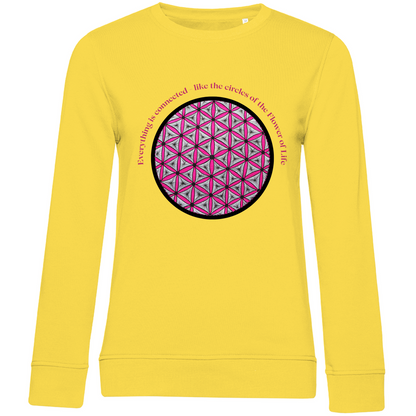 Everything is connected like the circles of the Flower of Life